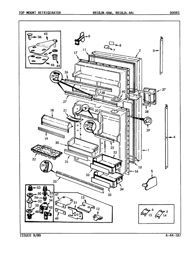 Diagram for RB18JA-4AL (BOM: 9A84A)