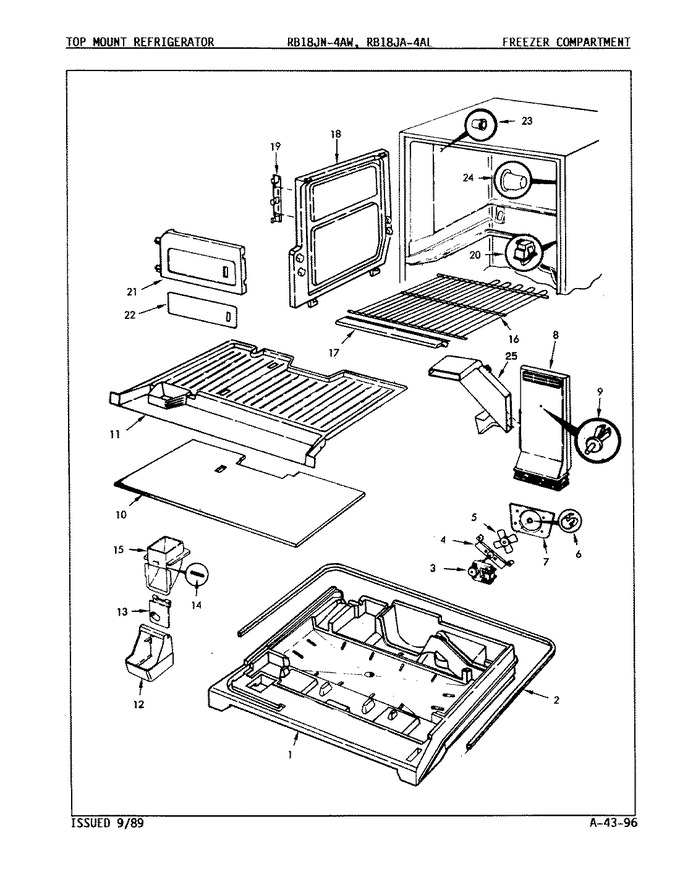 Diagram for RB18JN-4AW (BOM: 9A83A)