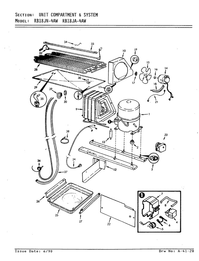Diagram for RB18JN-4AW (BOM: 9A31A)