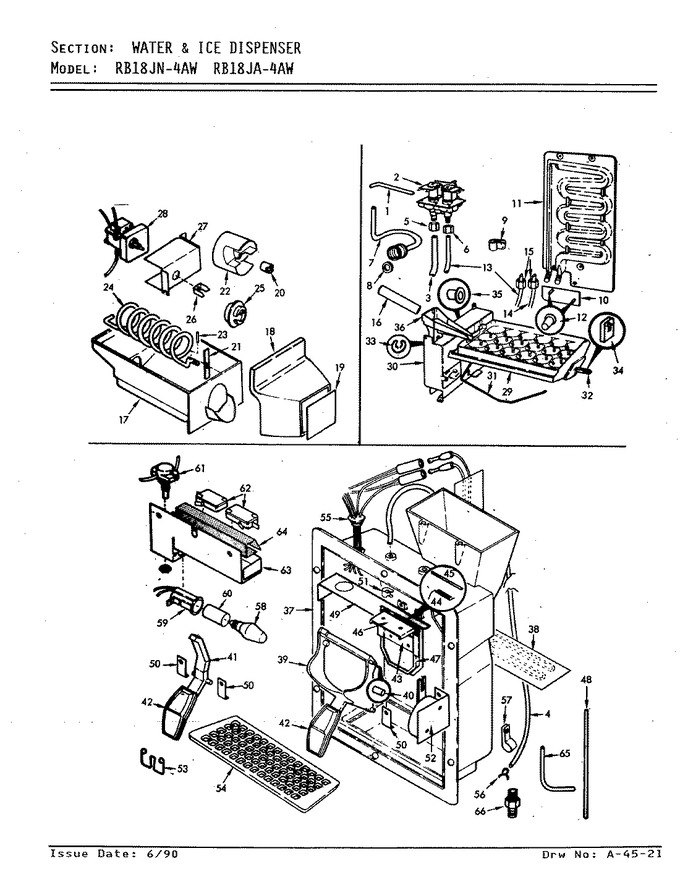 Diagram for RB18JN-4AW (BOM: 9A31A)