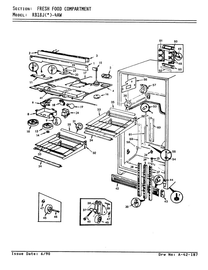 Diagram for RB18JA-4AW (BOM: 9A32B)