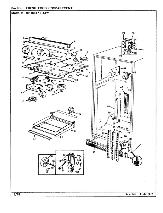 Diagram for RB18KN-4AW (BOM: BG42C)