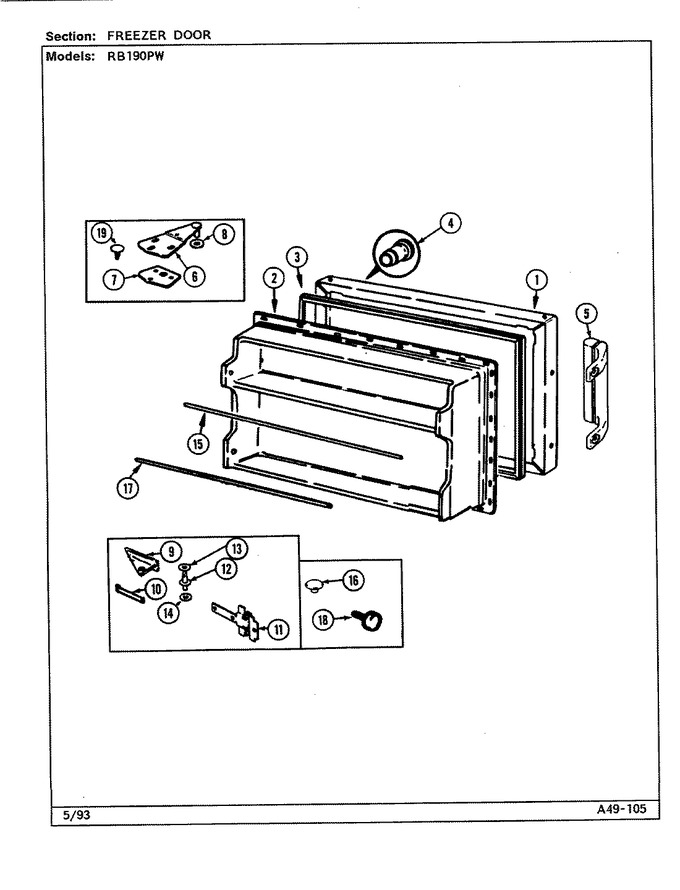 Diagram for RB190PW (BOM: DG53A)