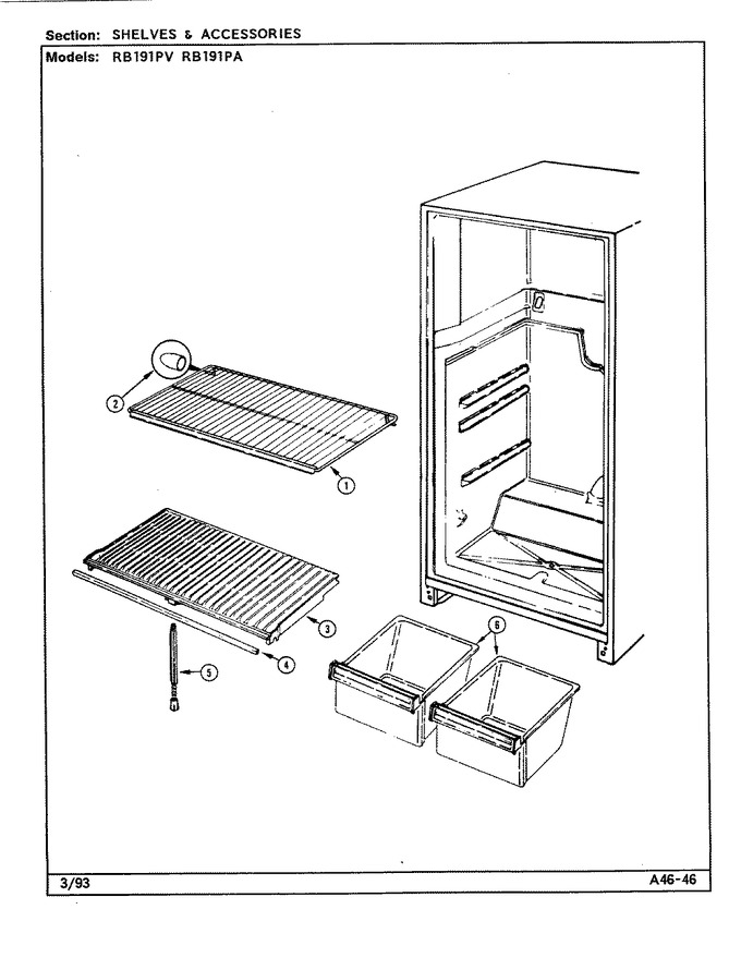 Diagram for RB191PA (BOM: DE77A)