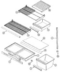Diagram for 08 - Shelves & Accessories