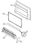 Diagram for 03 - Freezer Inner Door