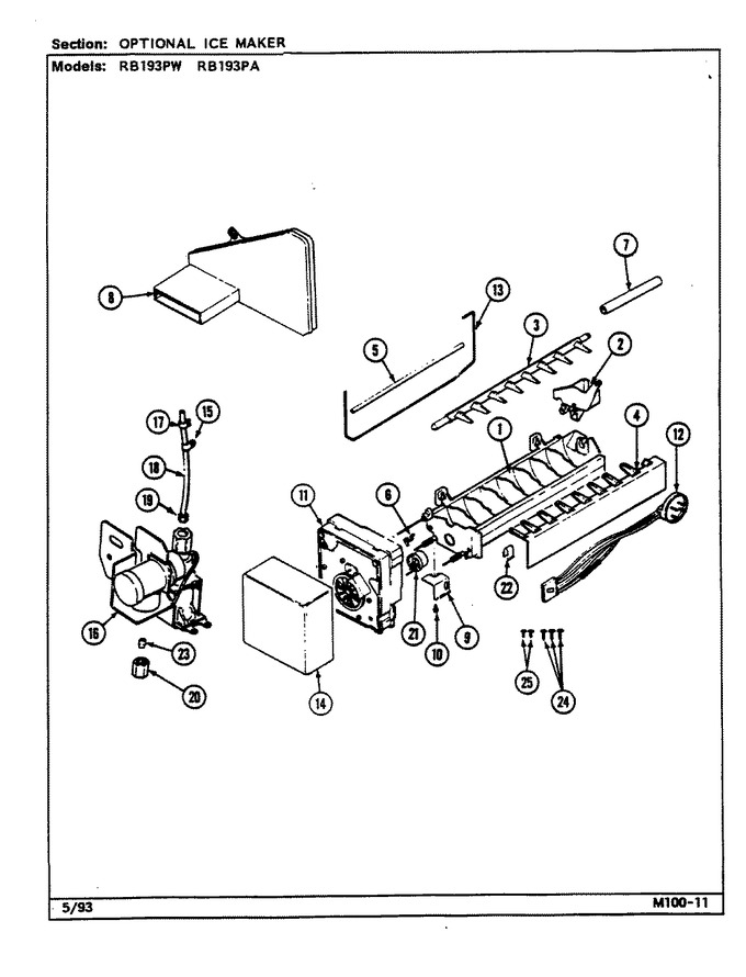 Diagram for RB193PW