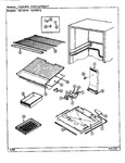 Diagram for 01 - Freezer Compartment
