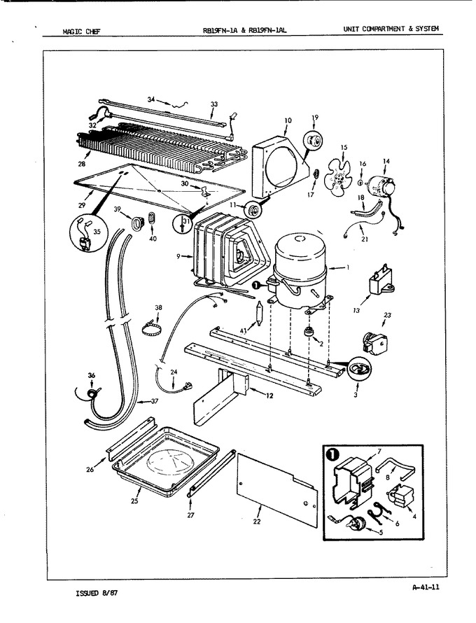 Diagram for RB19FN-1A (BOM: 7C37A)