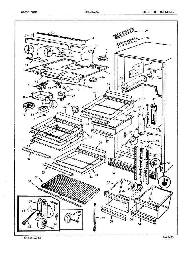 Diagram for RB19FN-3A (BOM: 5E77A)