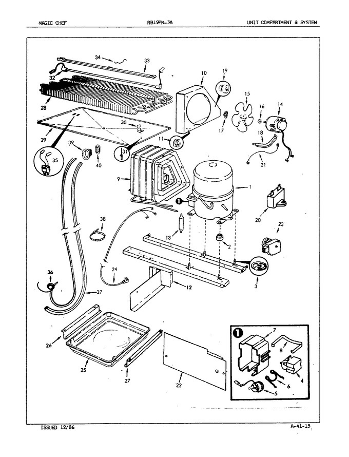 Diagram for RB19FN-3A (BOM: 5E77A)