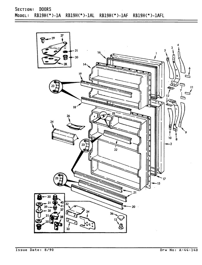 Diagram for RB19HA-1AL (BOM: 9B56A)