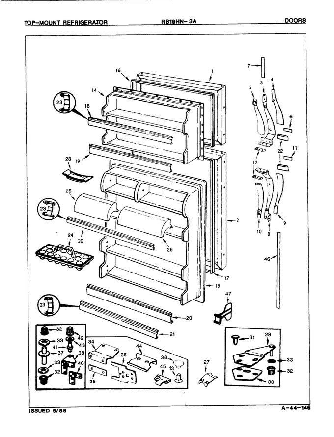 Diagram for RB19HA-3A (BOM: 8C67A)