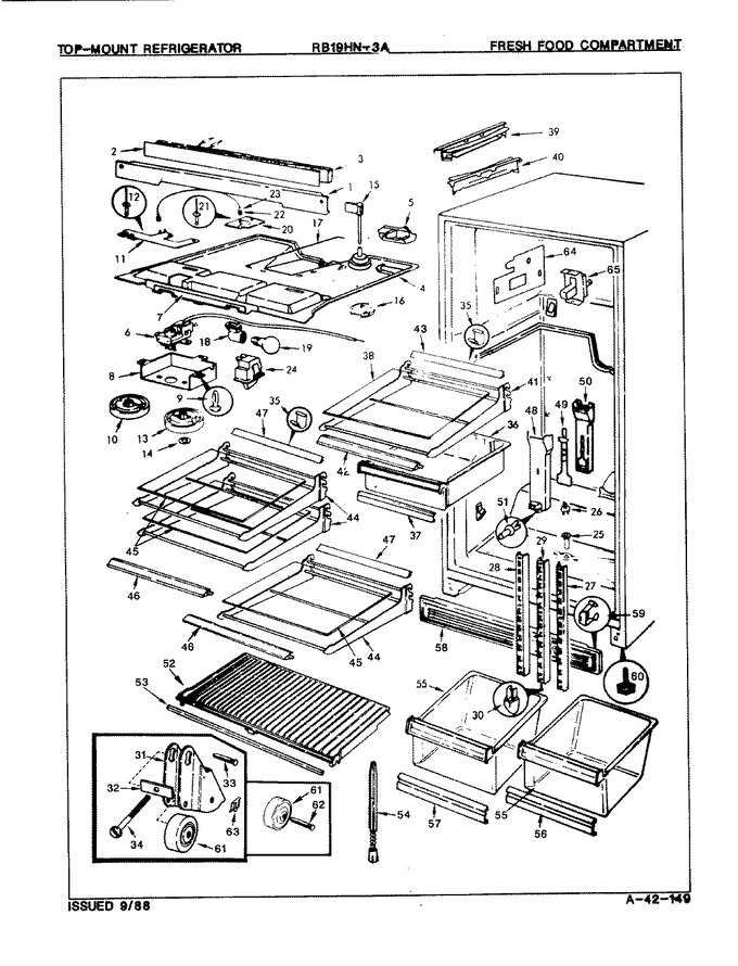 Diagram for RB19HA-3A (BOM: 8C67A)