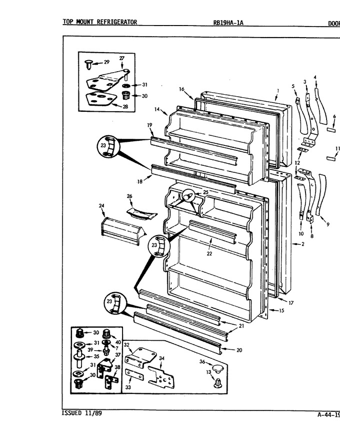 Diagram for RB19HN-1A (BOM: 9B55A)