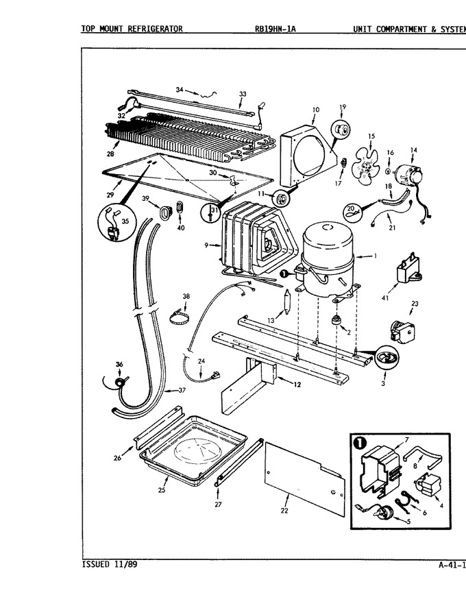 Diagram for RB19HN-1A (BOM: 9B55A)