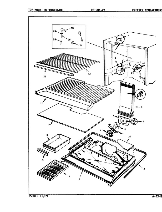 Diagram for RB19HN-2A (BOM: 9B59A)