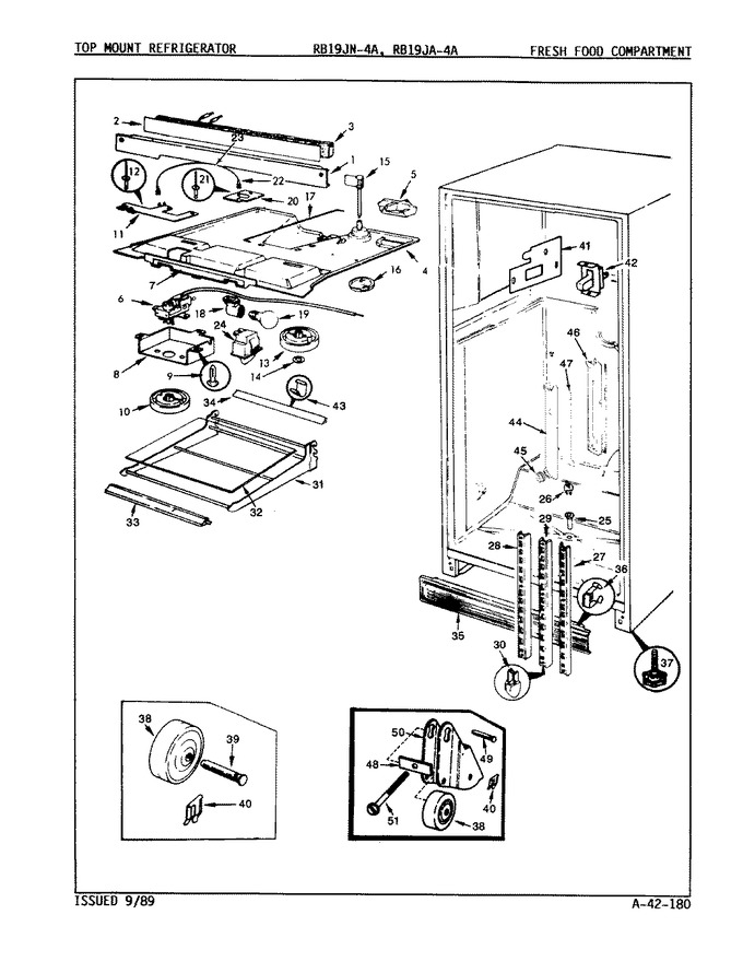 Diagram for RB19JA-4A (BOM: 9A22A)