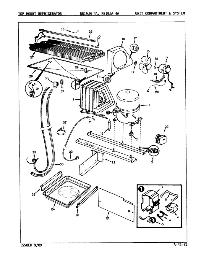 Diagram for RB19JA-4A (BOM: 9A22B)