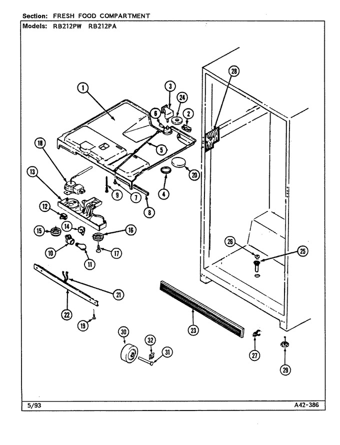 Diagram for RB212PA (BOM: DD76B)