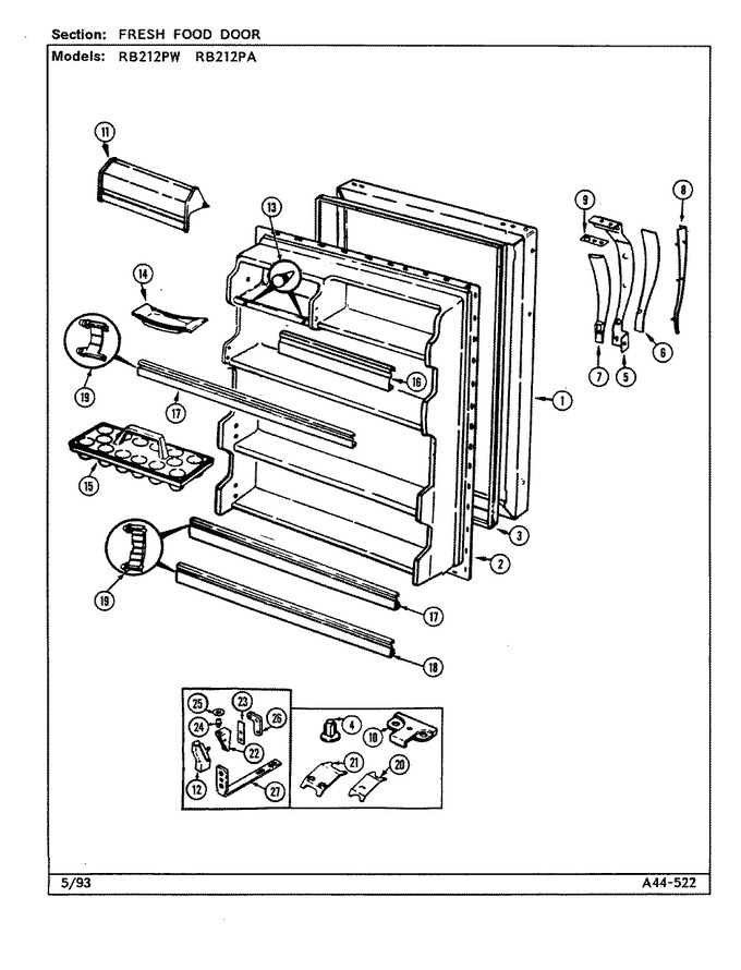 Diagram for RB212PA (BOM: DD76B)