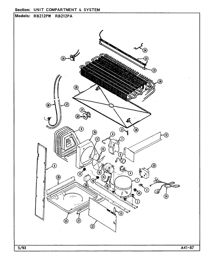 Diagram for RB212PA (BOM: DD76B)