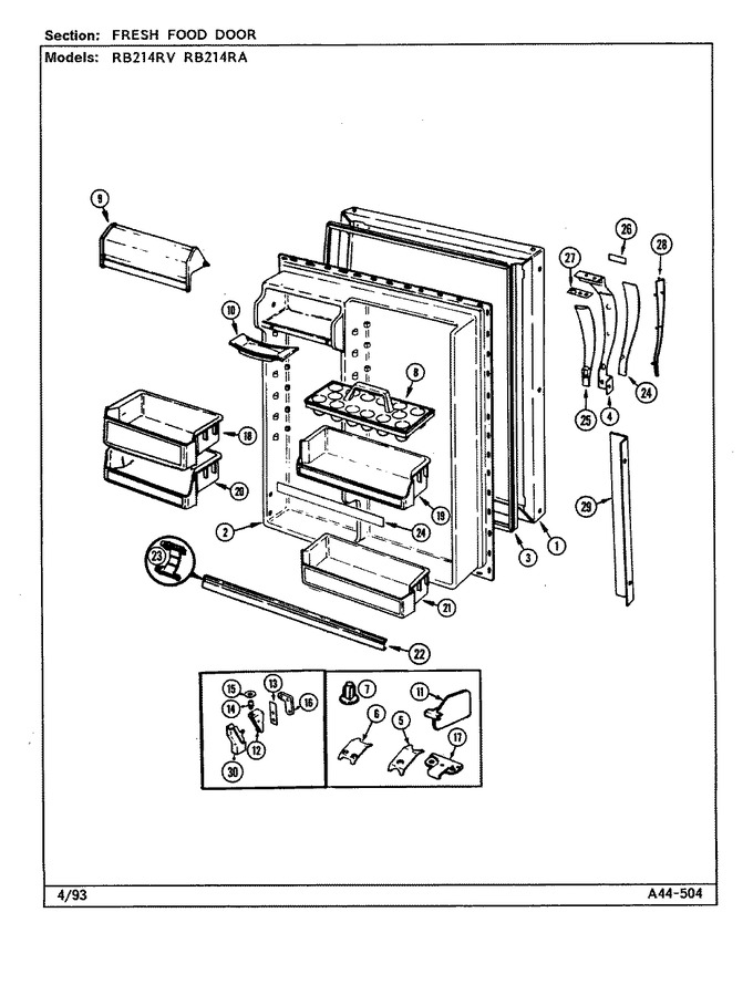 Diagram for RB214RA (BOM: DG74A)