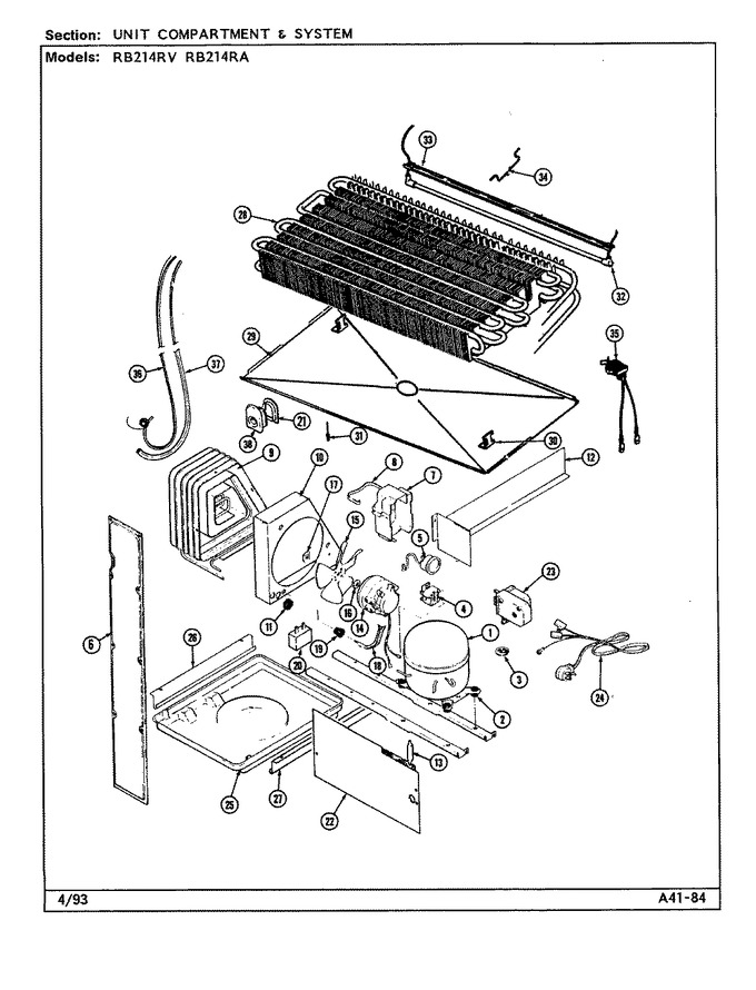 Diagram for RB214RA (BOM: DG74A)