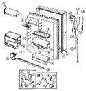 Diagram for 05 - Fresh Food Door