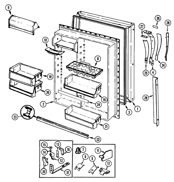 Diagram for RB214RFA (BOM: DG80A)