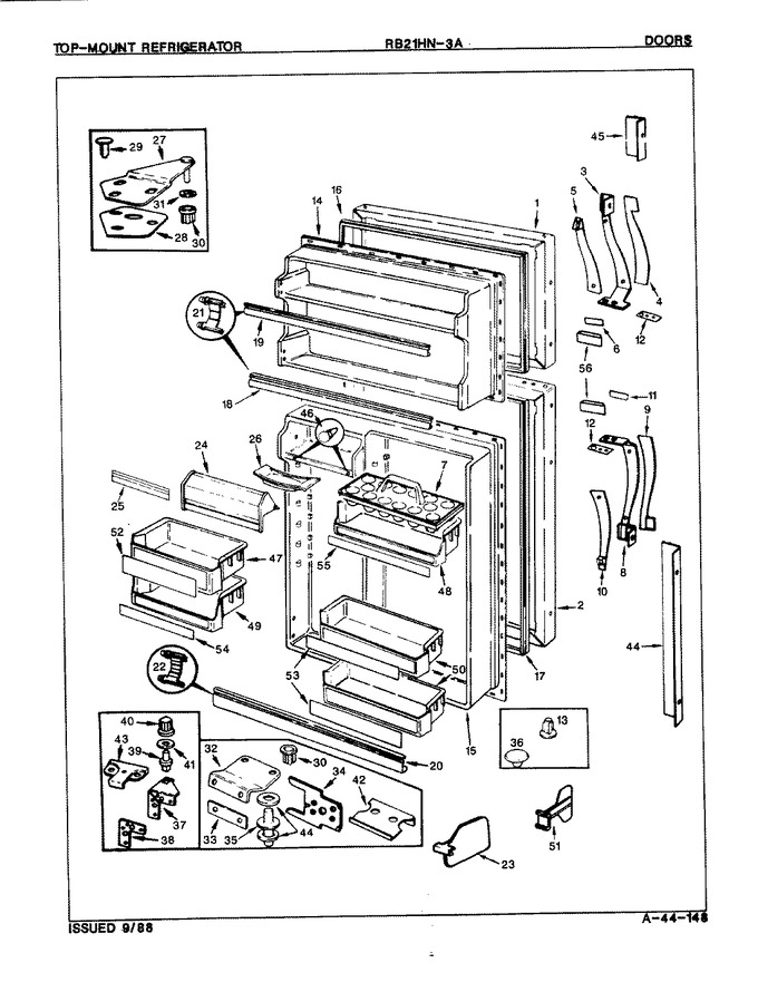 Diagram for RB21HN-3A (BOM: 8C74A)