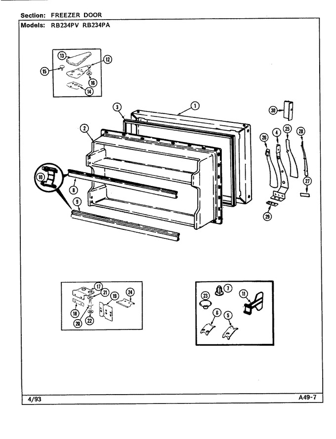 Diagram for RB234PA (BOM: DD87A)