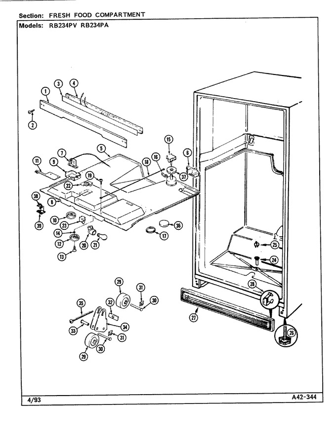 Diagram for RB234PA (BOM: DD87A)