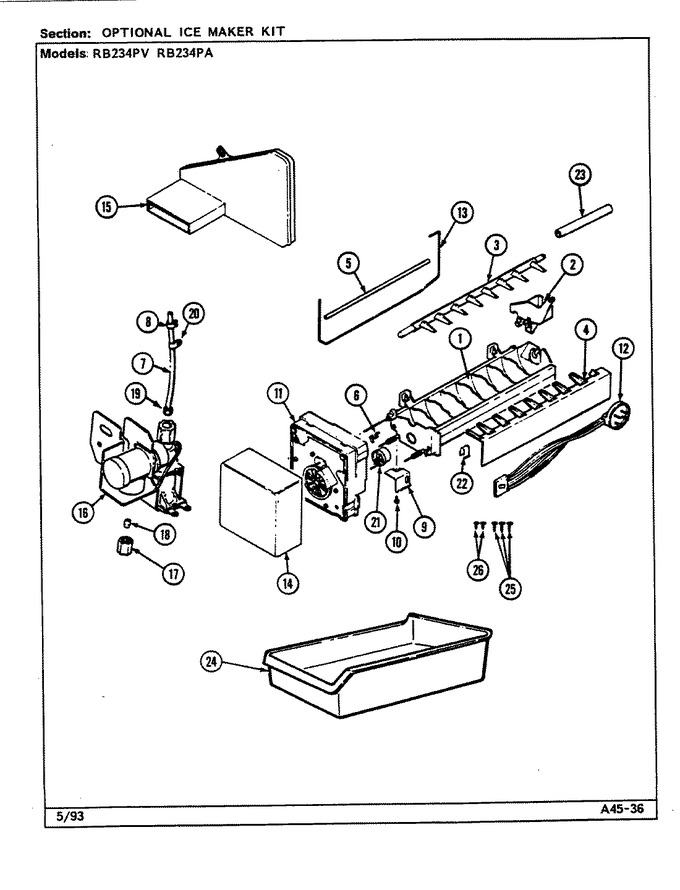 Diagram for RB234PA (BOM: DD87A)