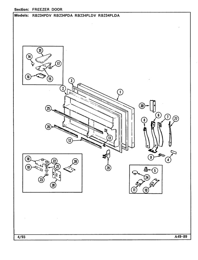 Diagram for RB234PDA (BOM: DG98A)