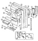 Diagram for 05 - Fresh Food Door