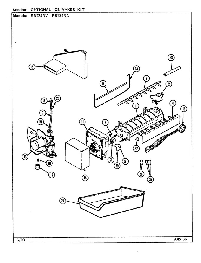 Diagram for RB234RA (BOM: DD94A)