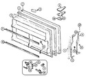 Diagram for 03 - Freezer Door