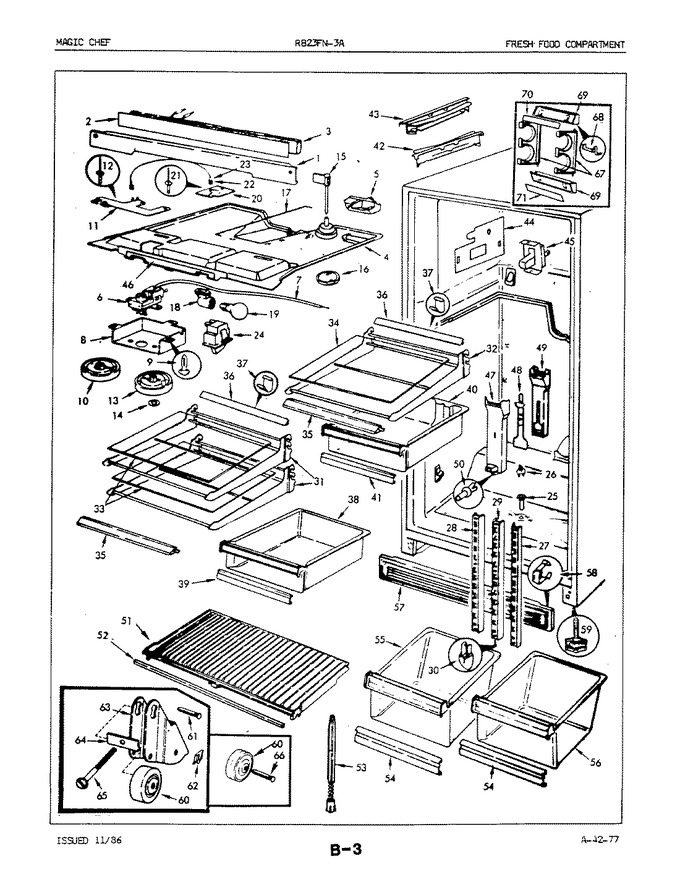 Diagram for RB23FA-3A (BOM: 5E79A)