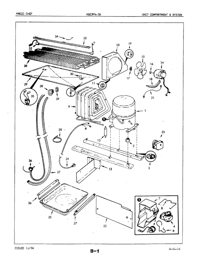 Diagram for RB23FY-3A (BOM: 5E79A)