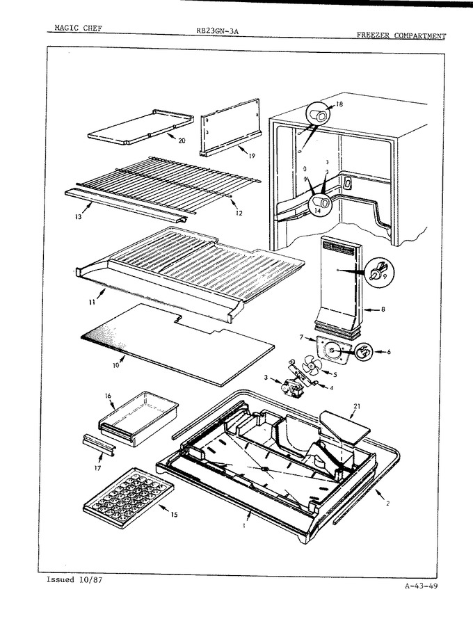 Diagram for RB23GN-3A (BOM: 7C40A)