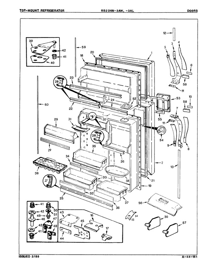 Diagram for RB23HA-3AL (BOM: 8B23B)