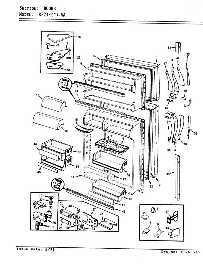 Diagram for RB23KA-4A (BOM: AG94A)