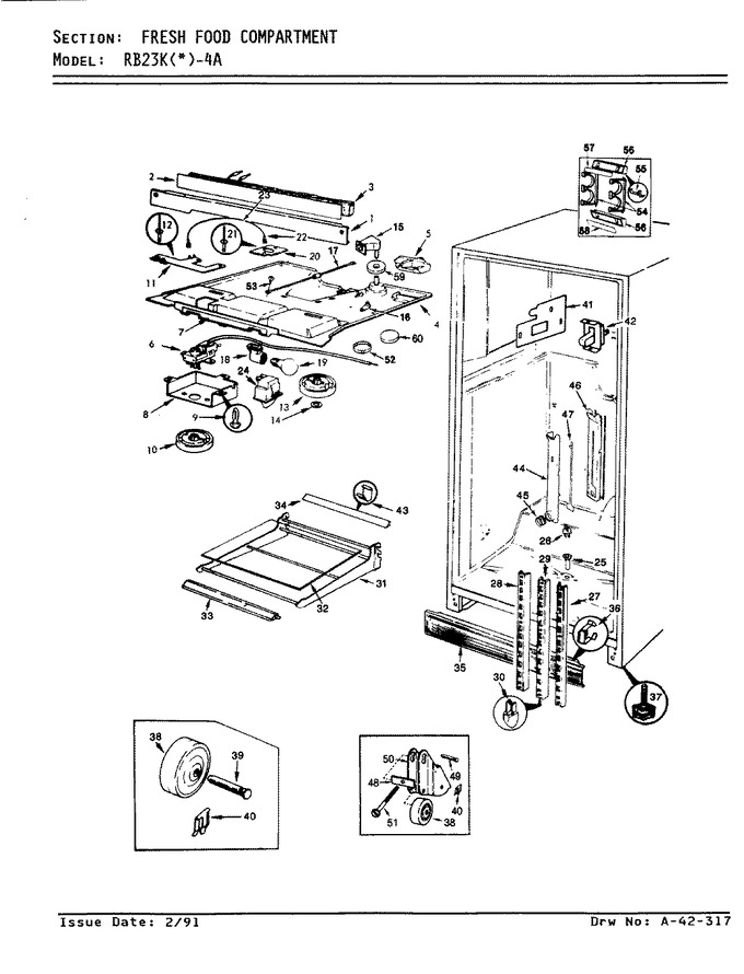 Diagram for RB23KA-4A (BOM: AG95D)