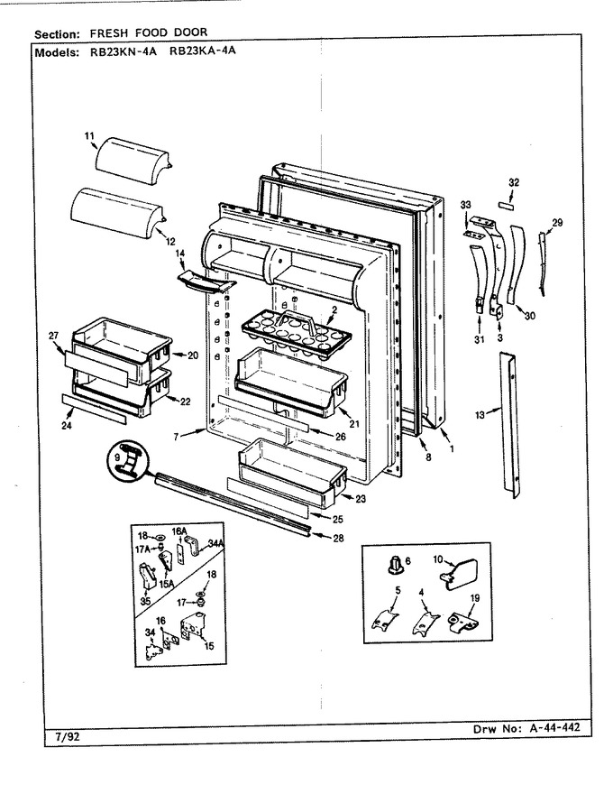 Diagram for RB23KN-4A (BOM: BG94C)