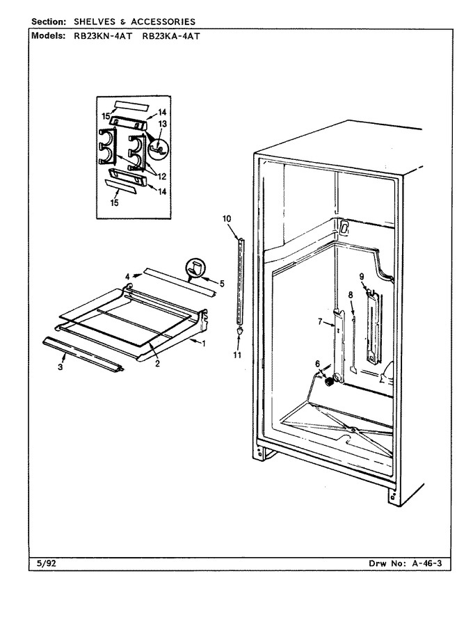 Diagram for RB23KN-4AT (BOM: CL94A)