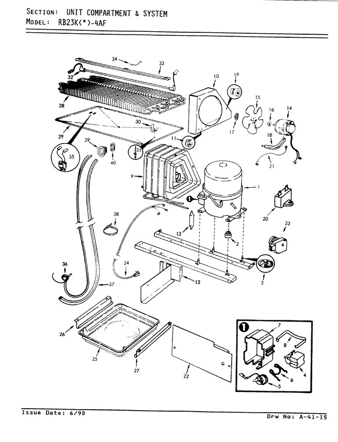 Diagram for RB23KN-4AF (BOM: AG92A)