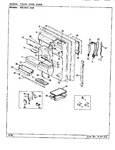 Diagram for 05 - Fresh Food Door