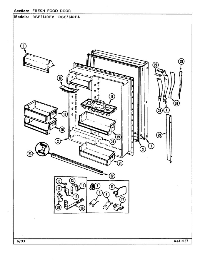 Diagram for RBE214RFA (BOM: DD54A)