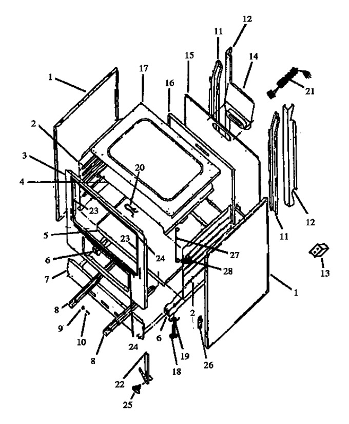 Diagram for RBK26AA093M (BOM: P1143034N W)